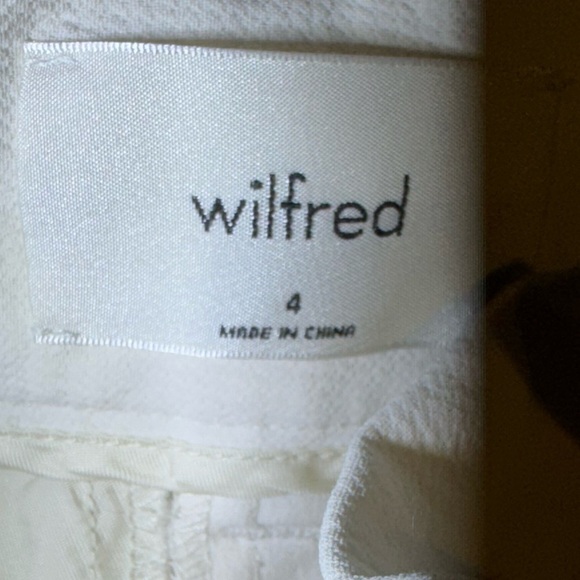 Wilfred Cream High-Waist Tie Shorts - Picture 5 of 5